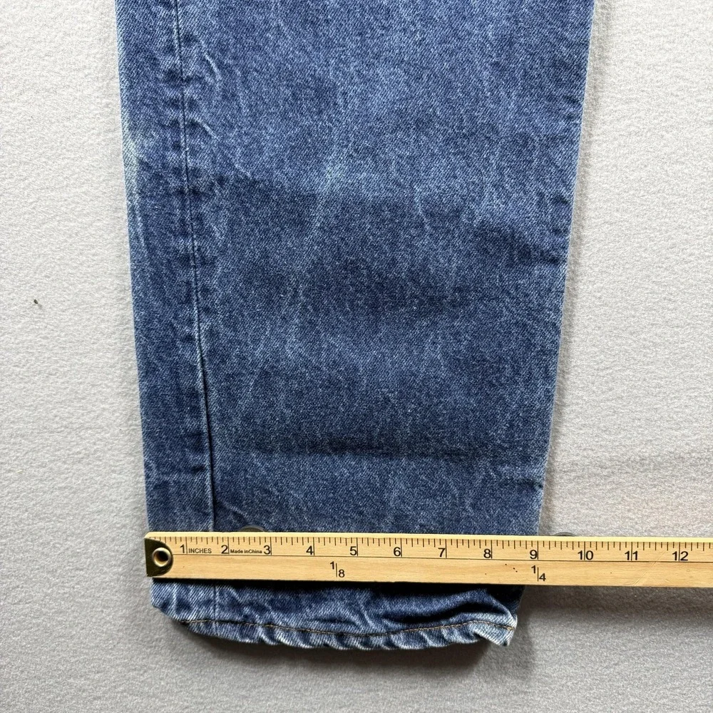 Levis‎ Jeans Mens 42x32 Blue Medium Wash Regular Straight Leg Denim Casual